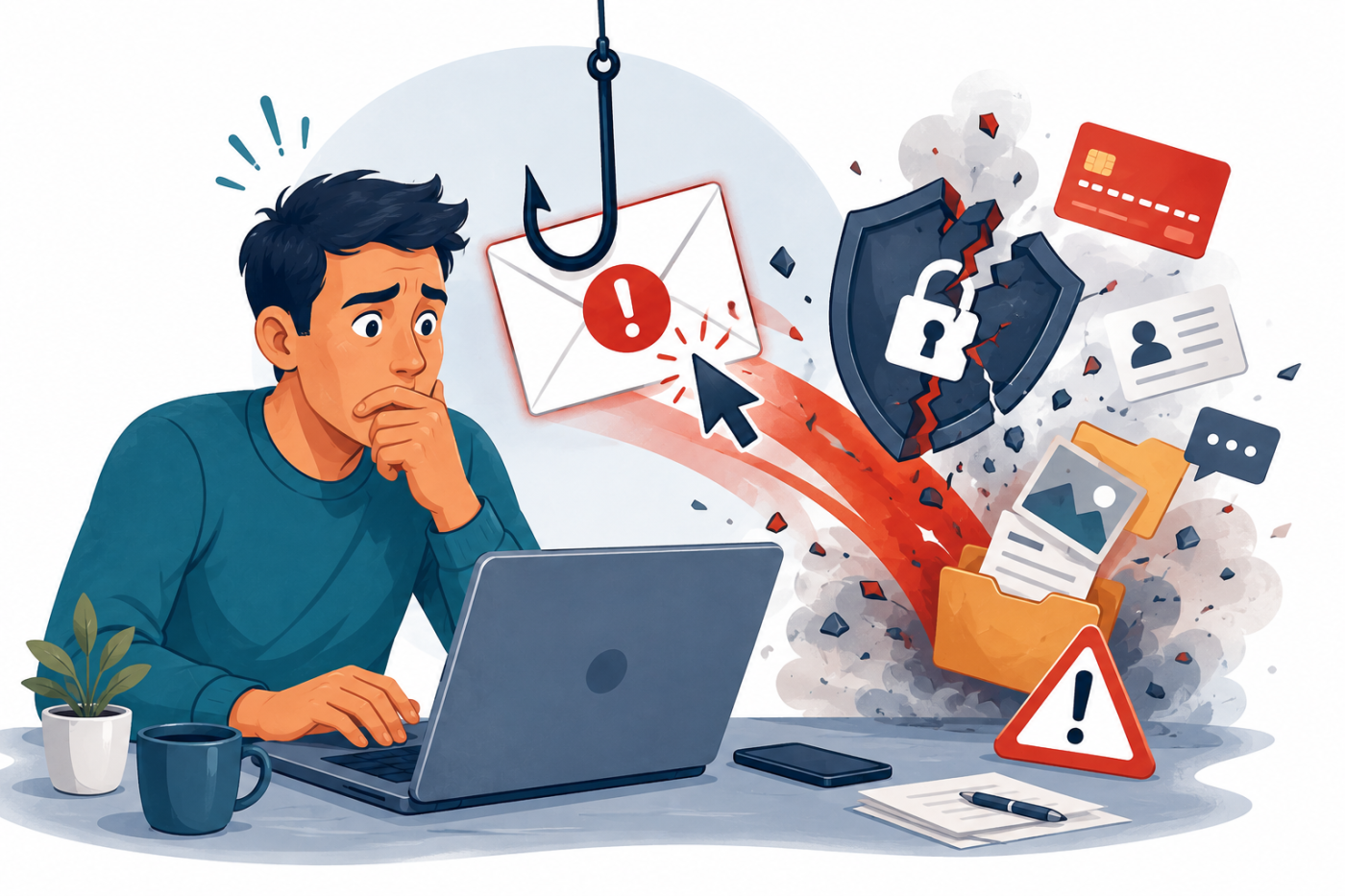 Cyber sécurité : un clic suffit pour tout perdre